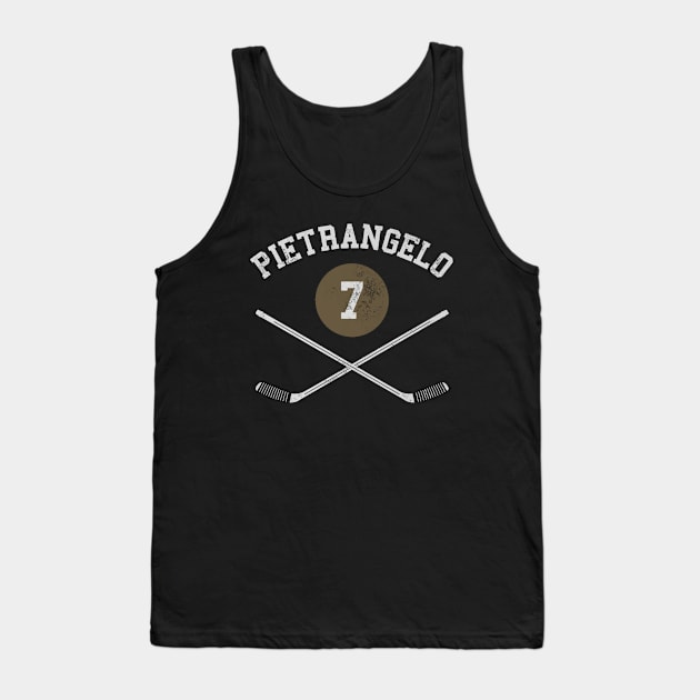 Alex Pietrangelo Vegas Sticks Tank Top by TodosRigatSot